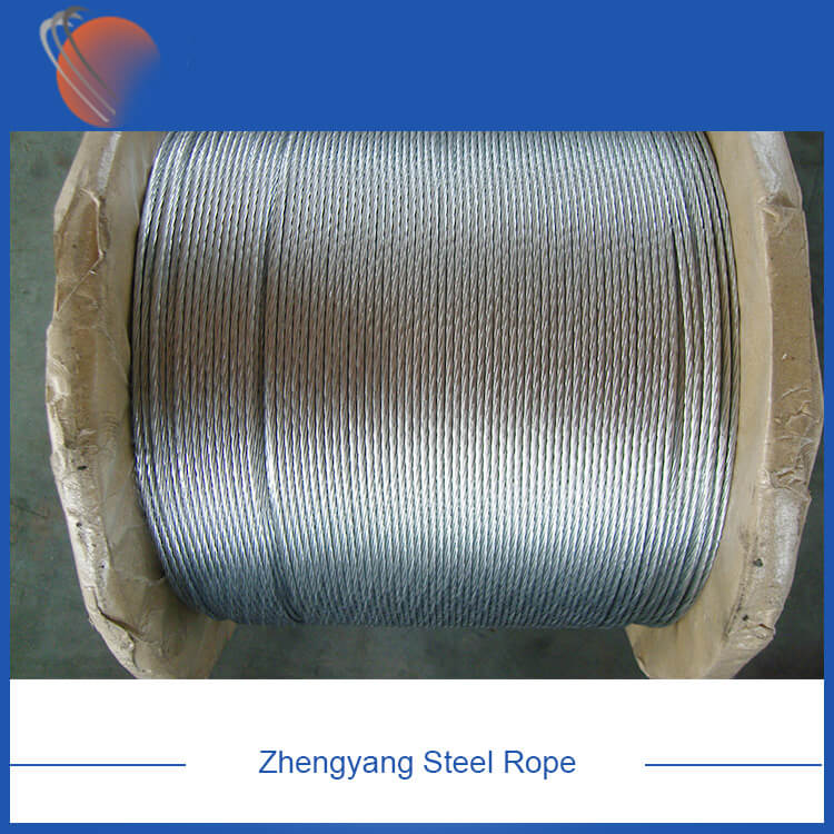 ASTM A475 Zinc Coated Steel Wire Strand ဖြစ်သည်